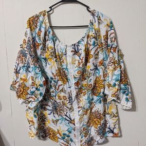 Boho women's blouse